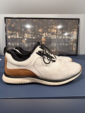 Johnston & Murphy XC4 H1 Luxe Hybrid Golf Shoes Mens 11 White Spikeless